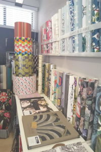 Wall St Designs Interior Inspiration2 fabric samples