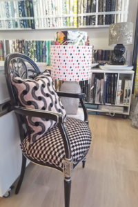 Wall St Designs interior inspiration chair