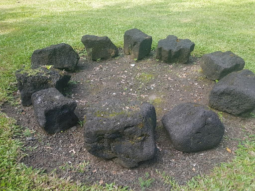 Rock circle that I found in Japan